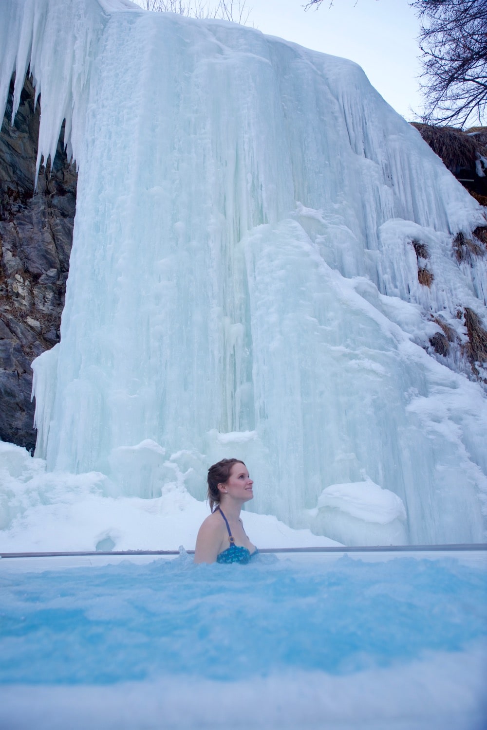 Jacuzzi time at Hotel Sonne Zermatt, Switzerland