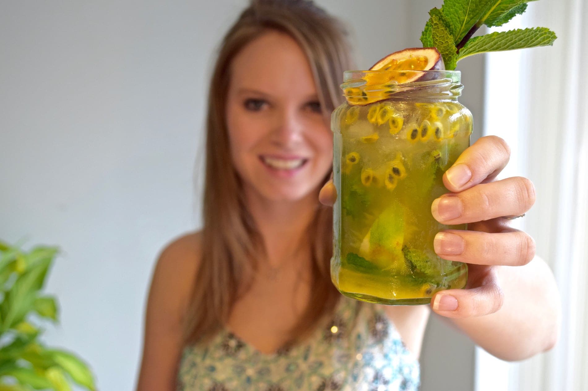 My passion fruit mojito