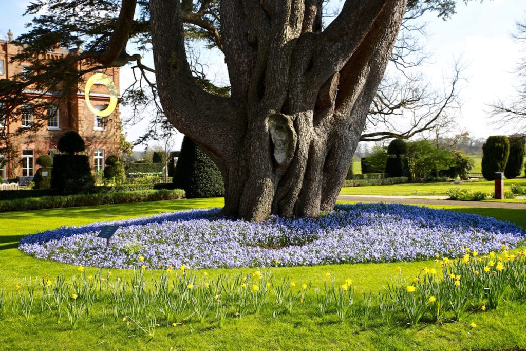 Beautiful grounds at The Grove, Hertfordshire