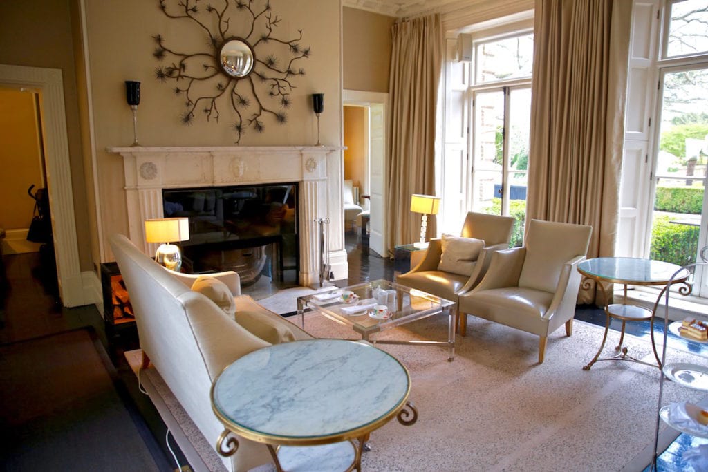A lounge area at The Grove, Hertfordshire