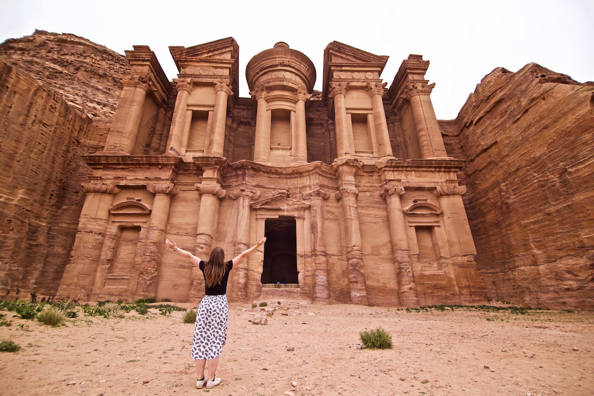 The Monastery in Petra, Jordan