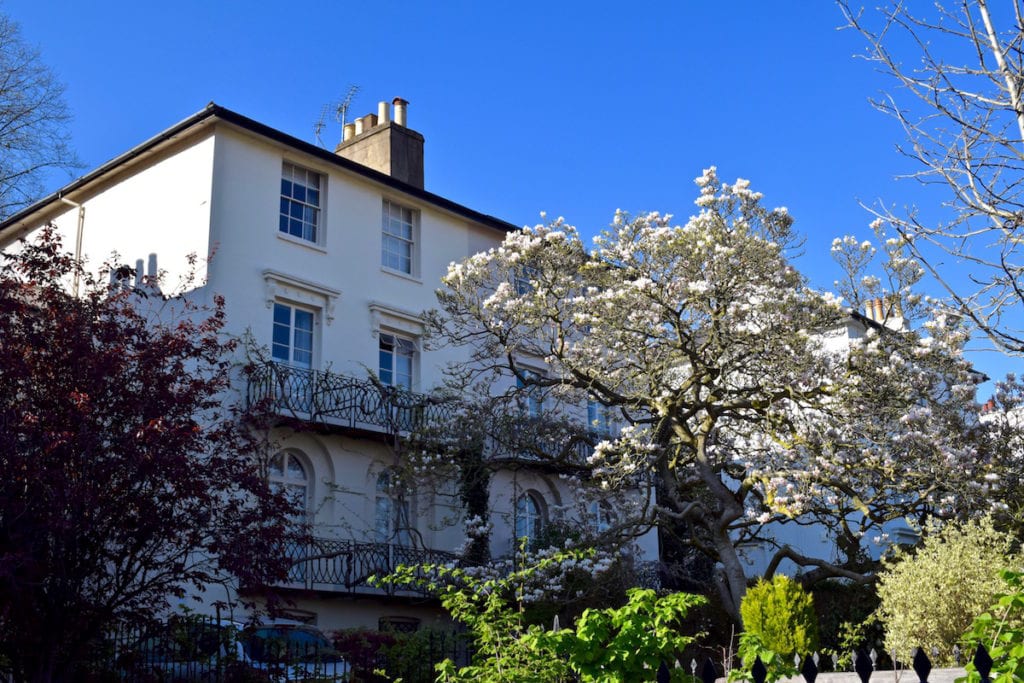 Cute streets in Hampstead, London