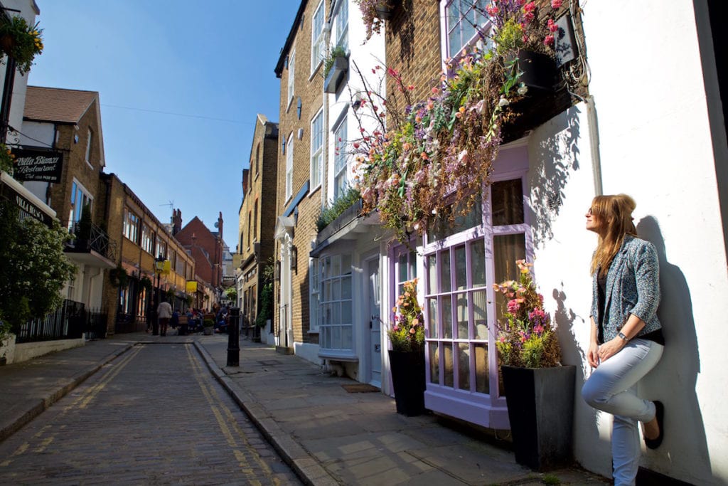 Loved exploring the cute streets in Hampstead