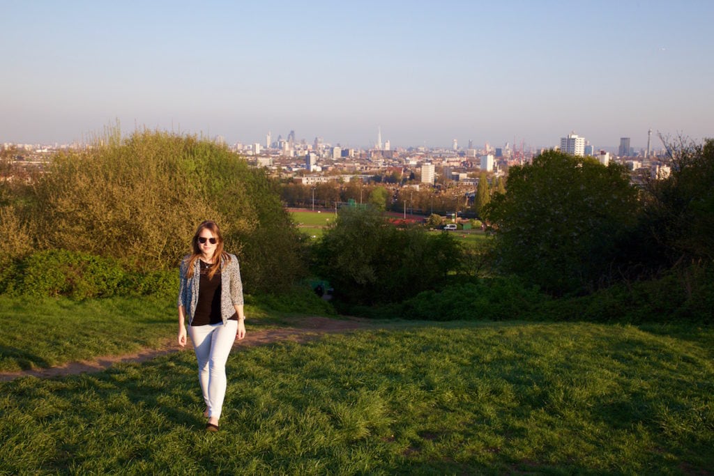 Amazing views from Parliament Hill, Hampstead