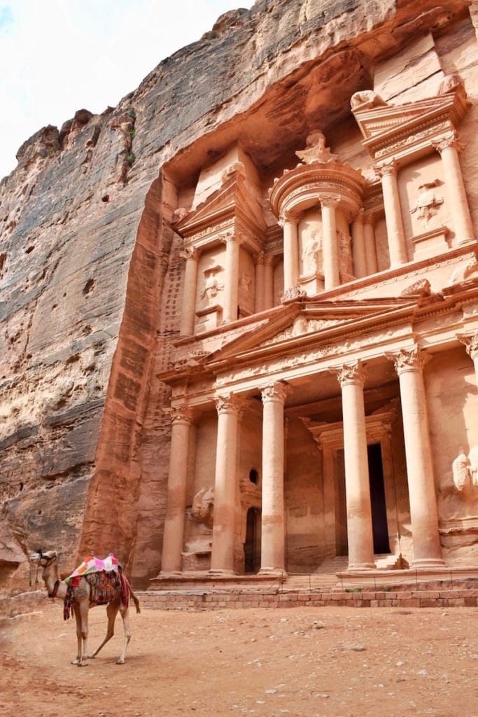 The Treasury in Petra, Jordan