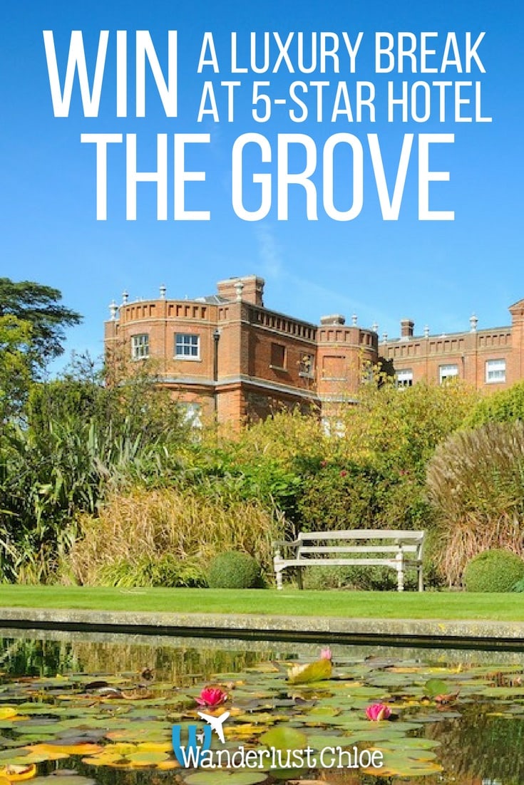 Win A Luxury Break At 5-Star Hotel The Grove, Hertfordshire