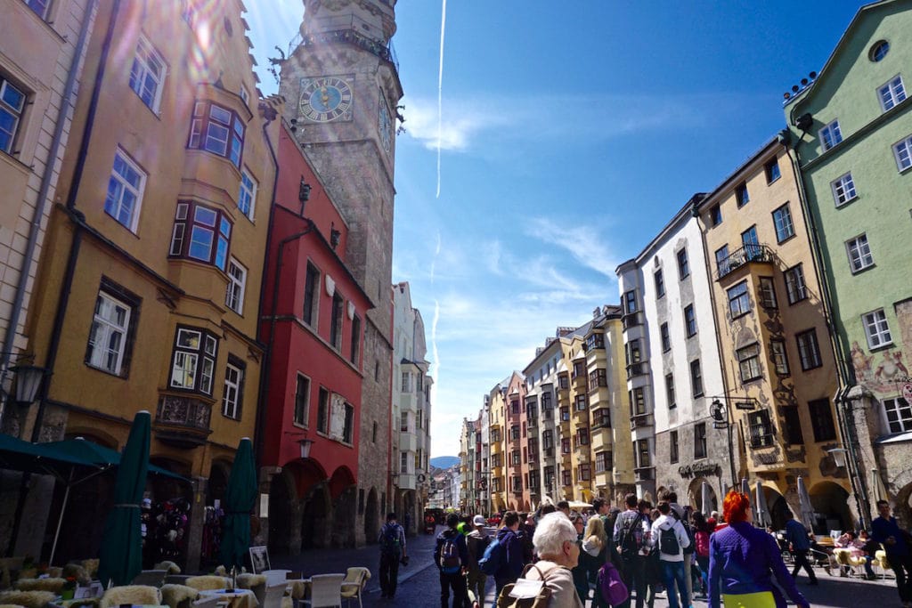 Exploring Innsbruck in Austria