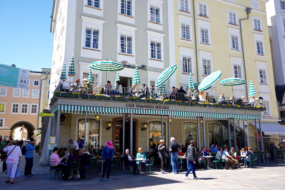 Café Tomaselli, Salzburg Austria