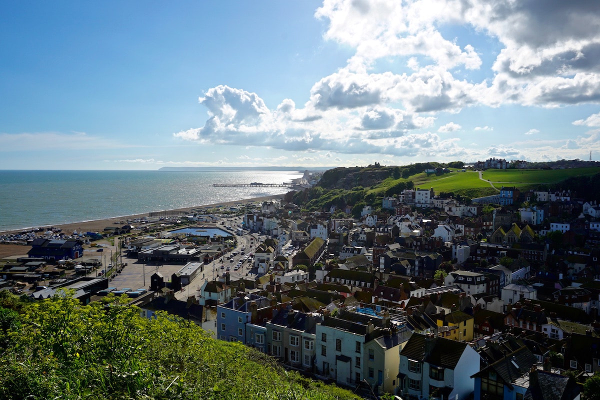 Views from the East Hill Lift, Hastings