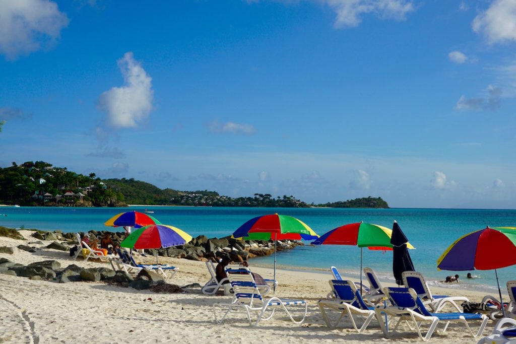 Beautiful beaches in Antigua