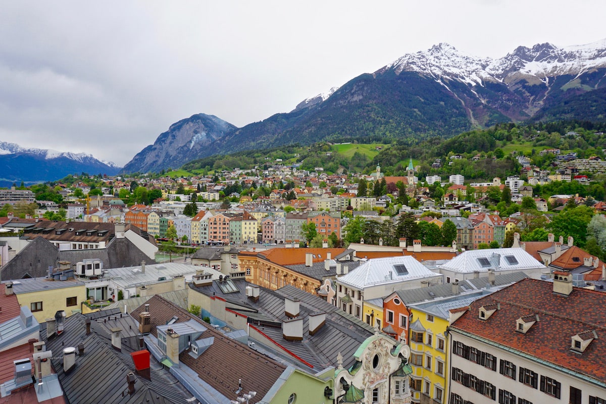 Exploring Innsbruck in Austria