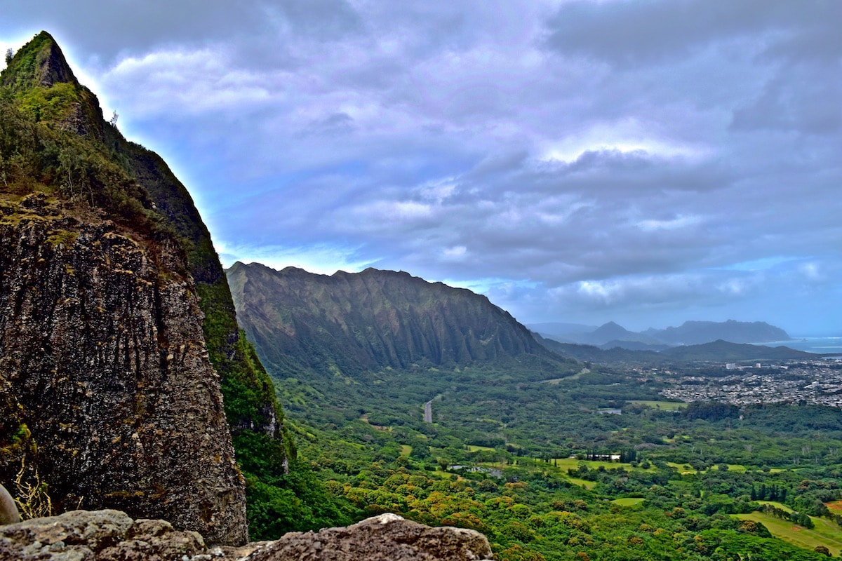 Jurassic Park landscapes in Hawaii 