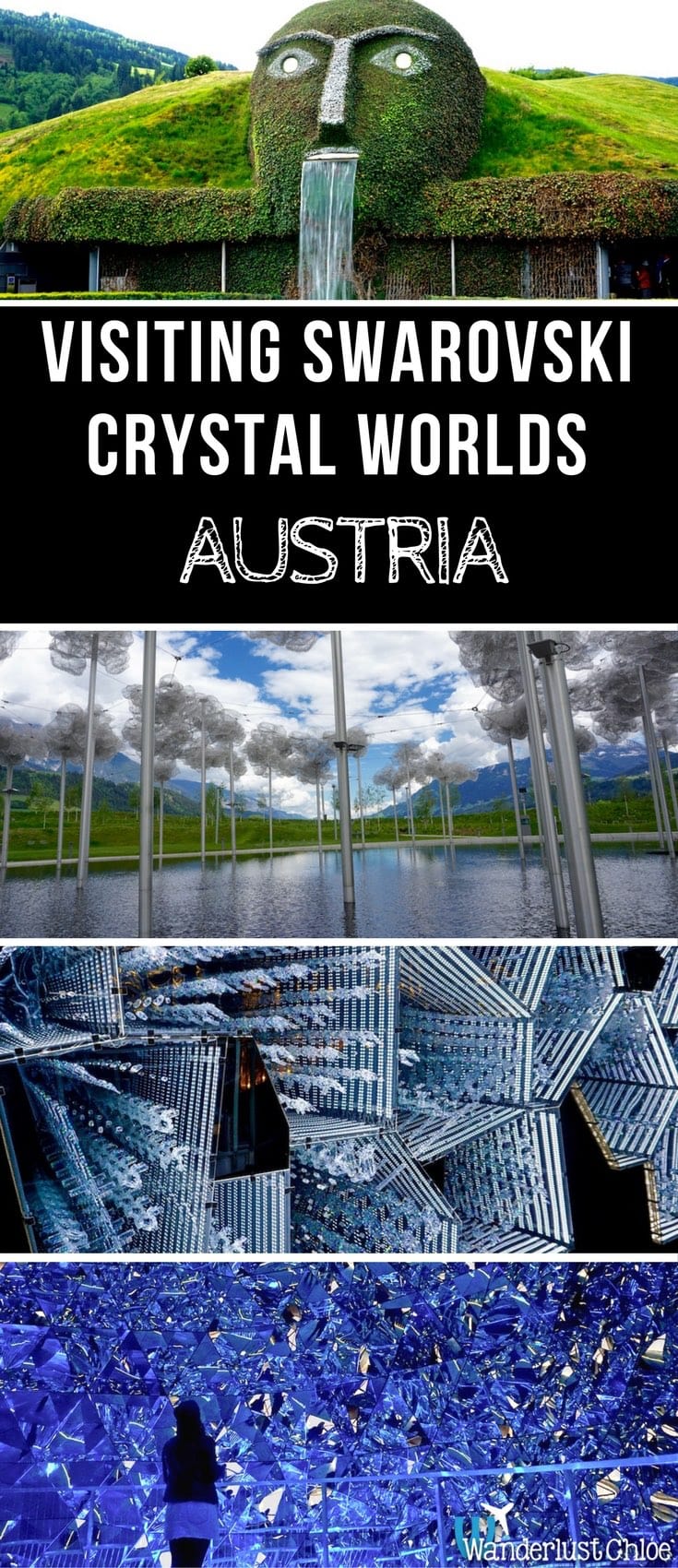 Visiting Swarovski Crystal Worlds, Austria