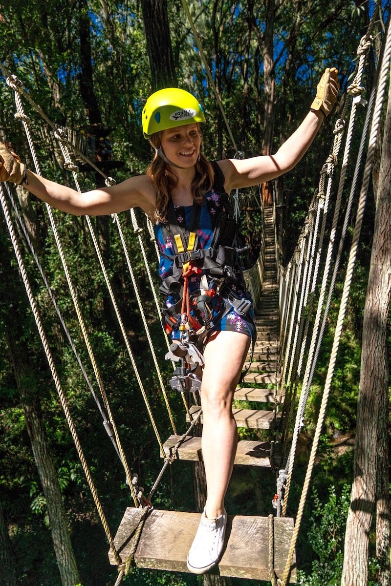 Ziplining In Hawaii