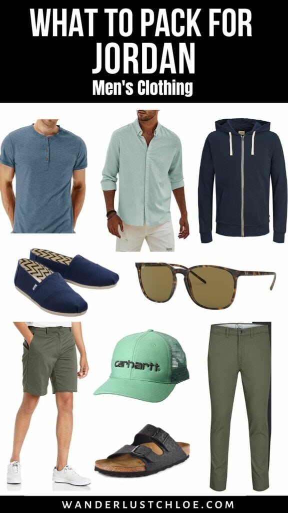 what to wear in Jordan for men