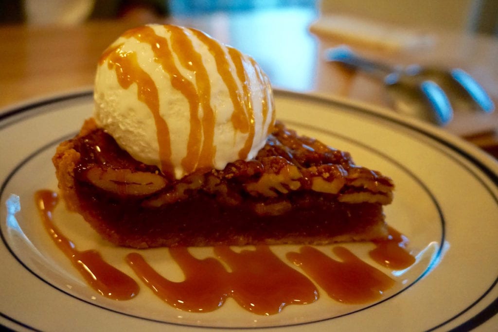 Pecan pie at MEAT, Edmonton