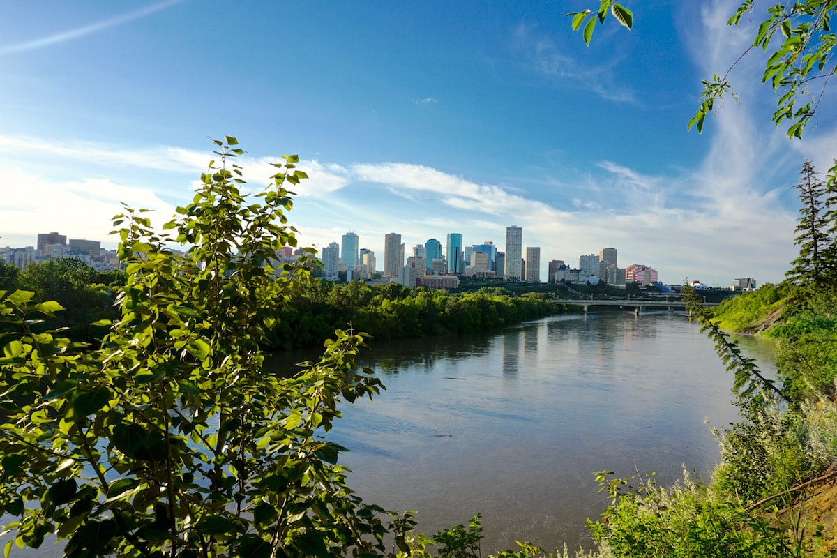 Beautiful views in Edmonton, Canada