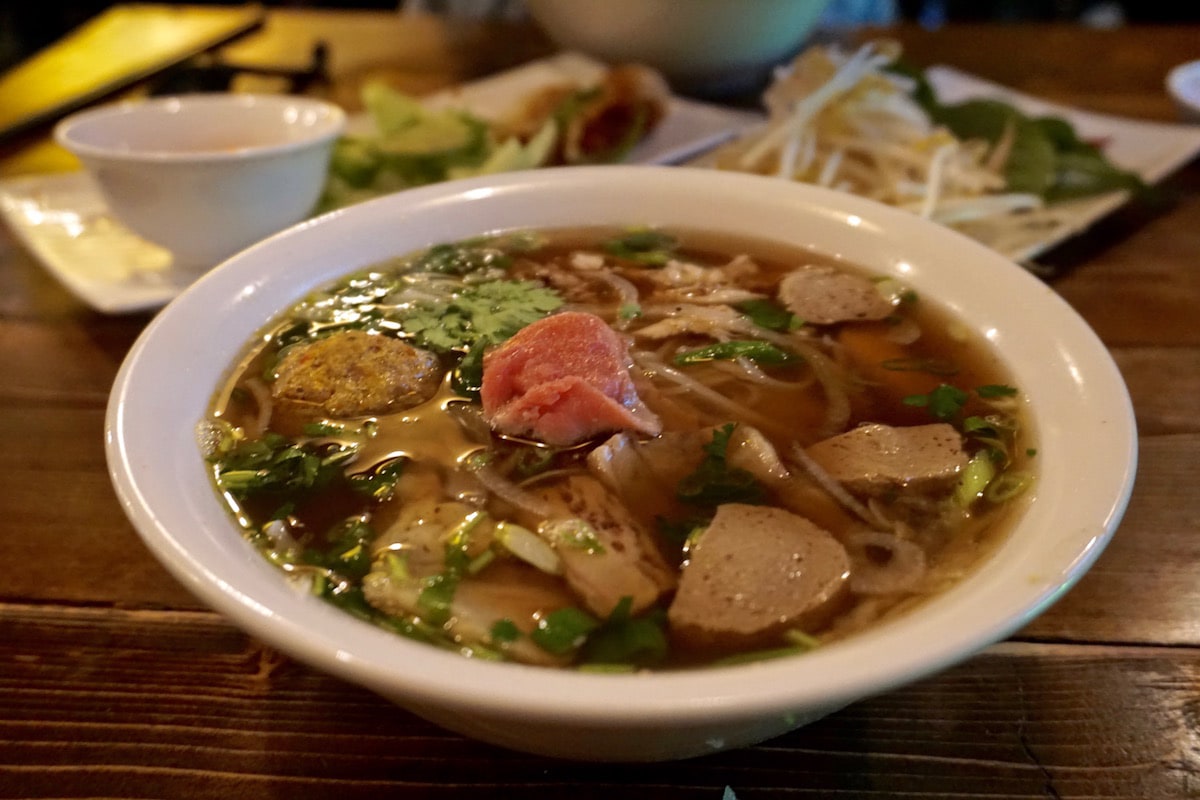 Dragon pho at Pho Boy, Edmonton