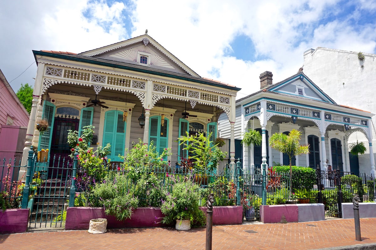 Beautiful architecture in New Orleans