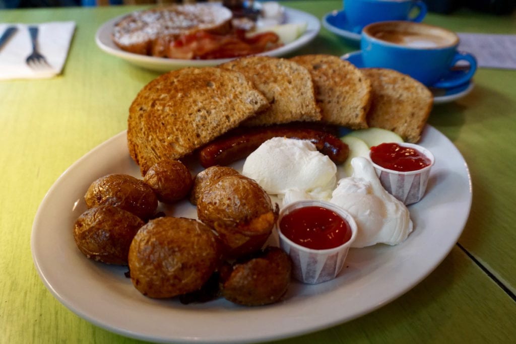 Breakfast at Blue Plate Diner, Edmonton