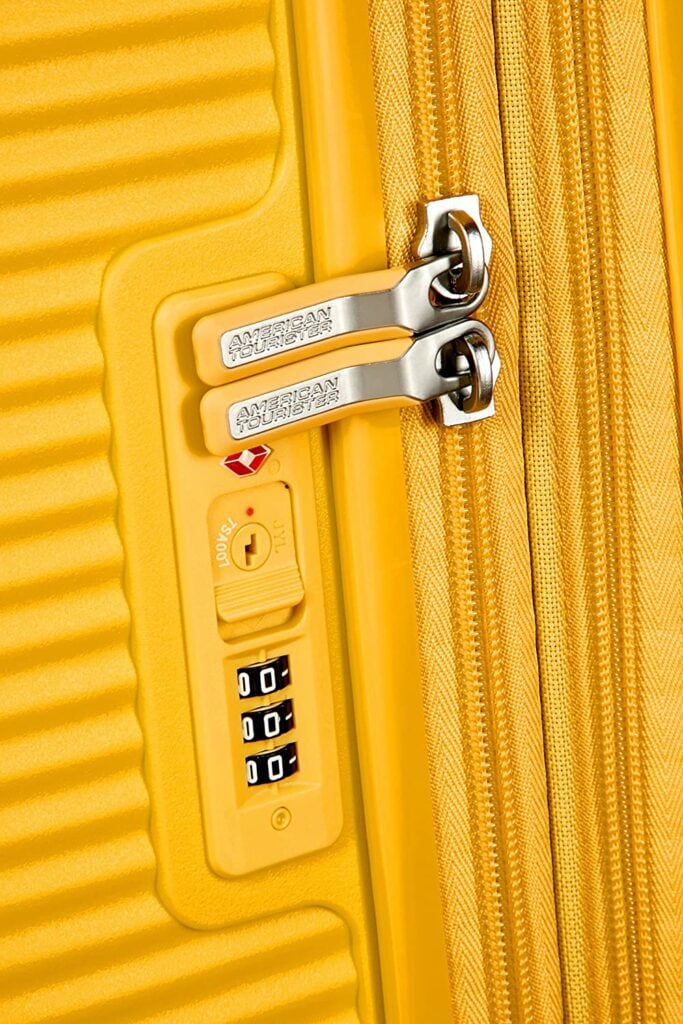 American Tourister yellow