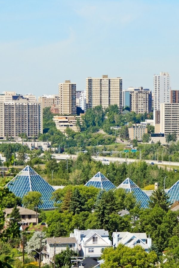 Muttart Conservatory in Edmonton