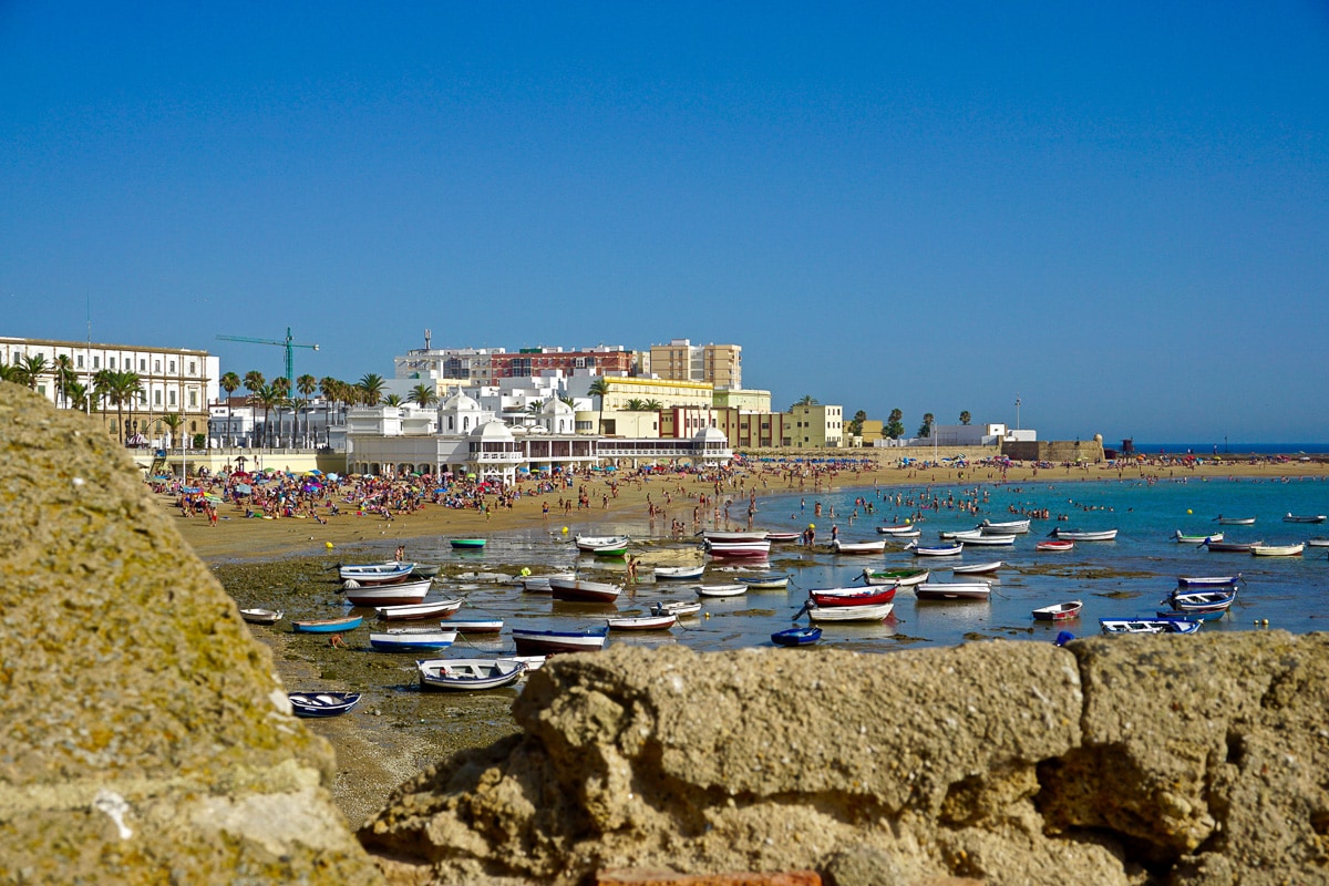 View of Cadiz from Santa Catalina Castle