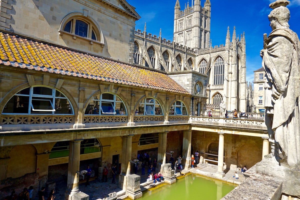 travel guide to bath Roman Baths, Bath