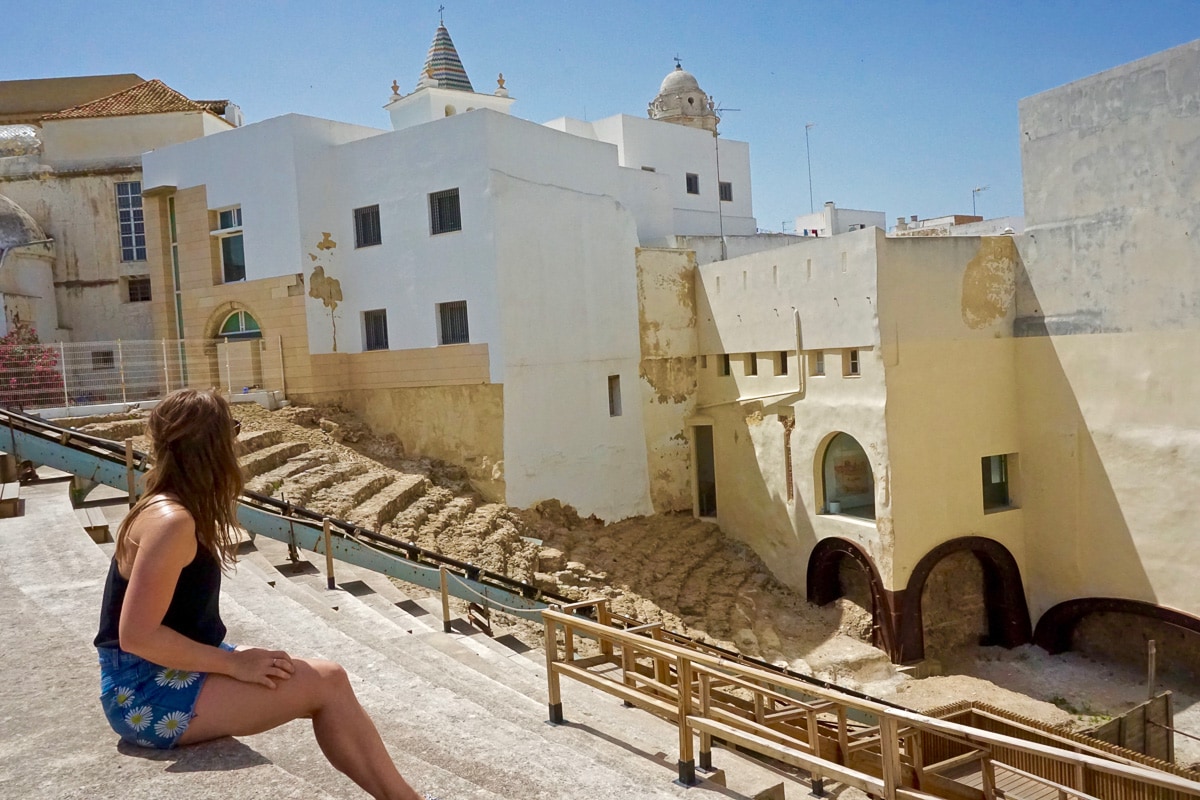 Roman Theatre, Cadiz - easy to visit on a day trip from Malaga