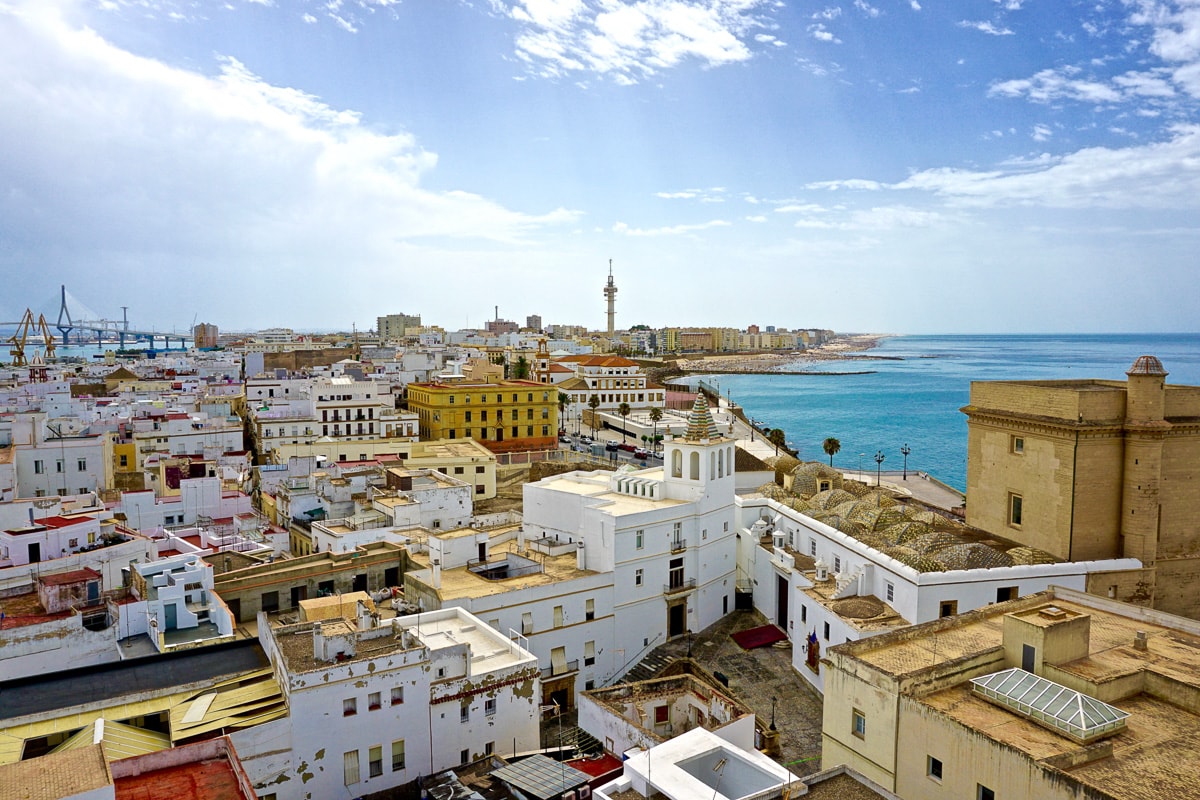 Amazing views from Cadiz Cathedral