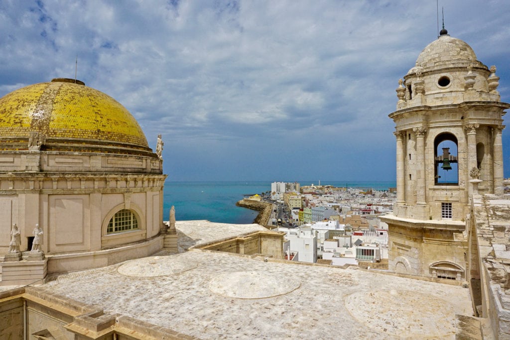 Amazing views from Cadiz Cathedral