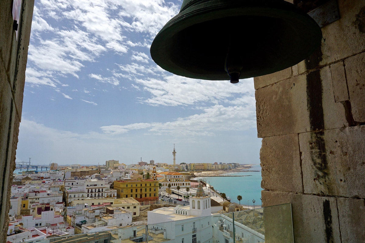 Amazing views from Cadiz Cathedral