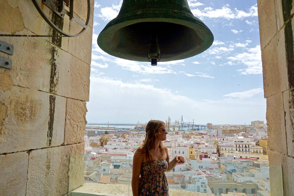 Amazing views from Cadiz Cathedral