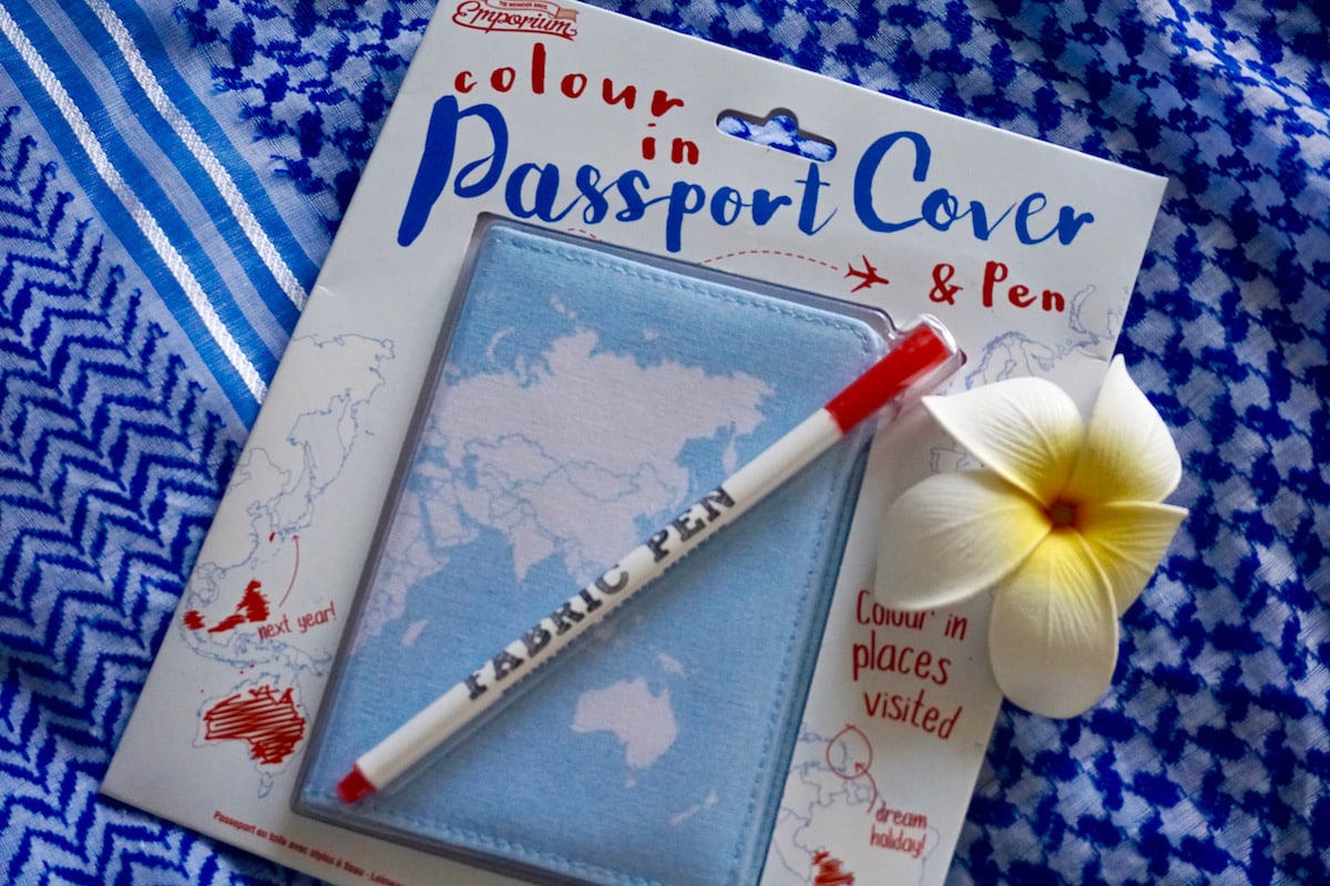 Colour In Passport Case