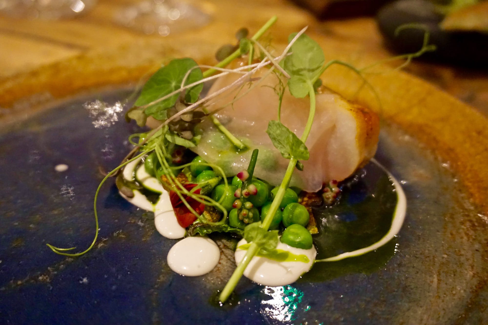 Cod dish at The Forest Side