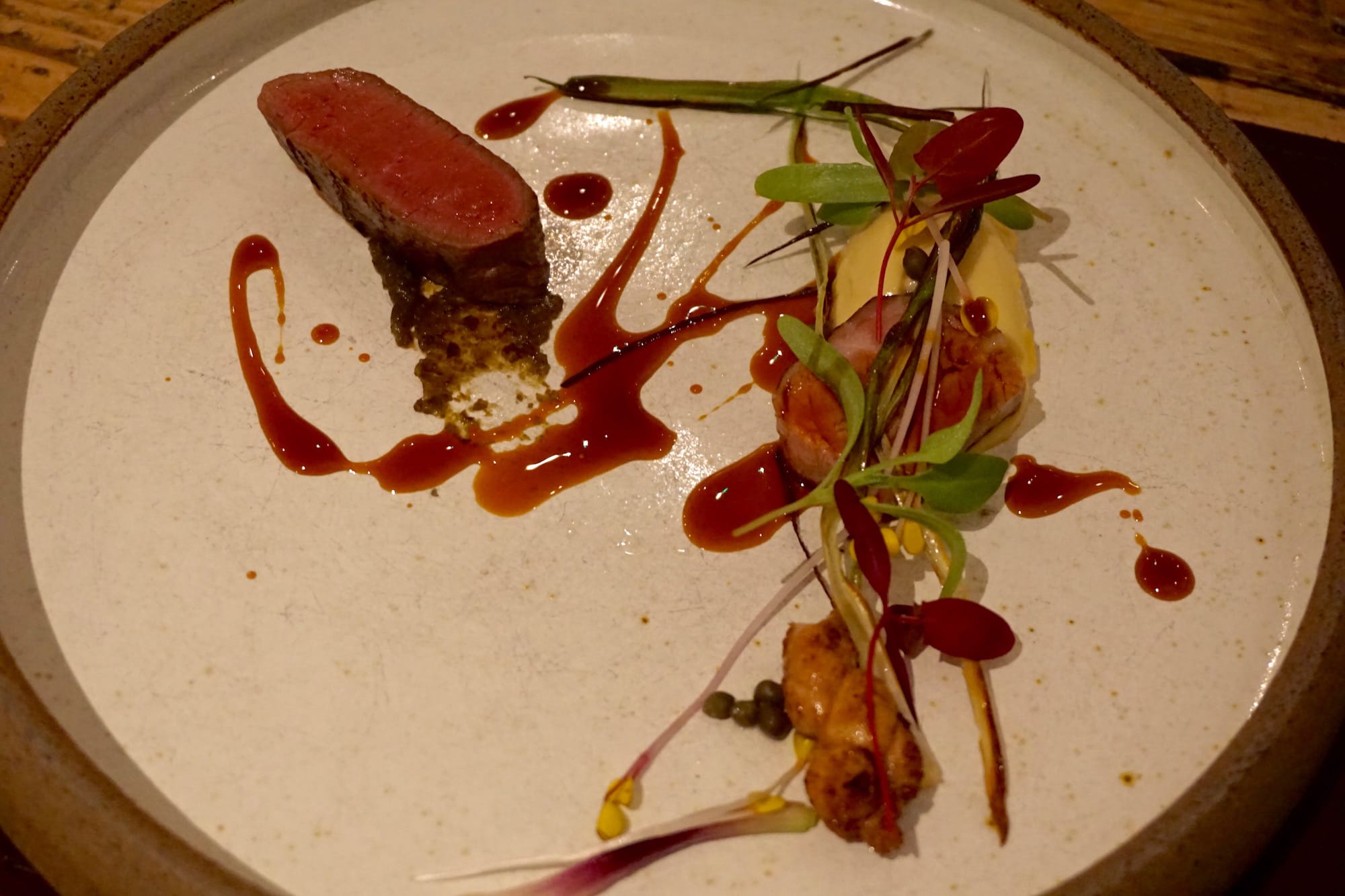 Hogget dish at The Forest Side