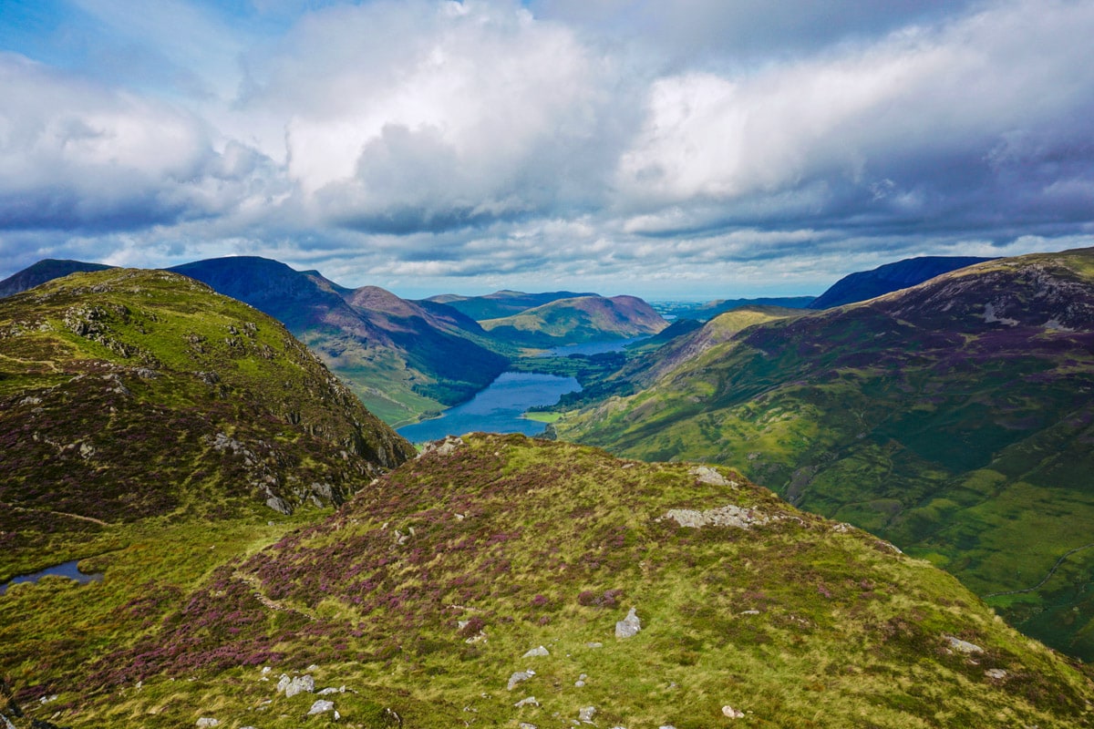 View from Honister Pass, Lake District