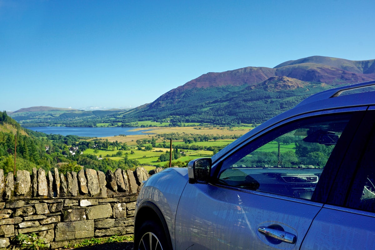 Amazing views on our Hertz road trip through the Lake District