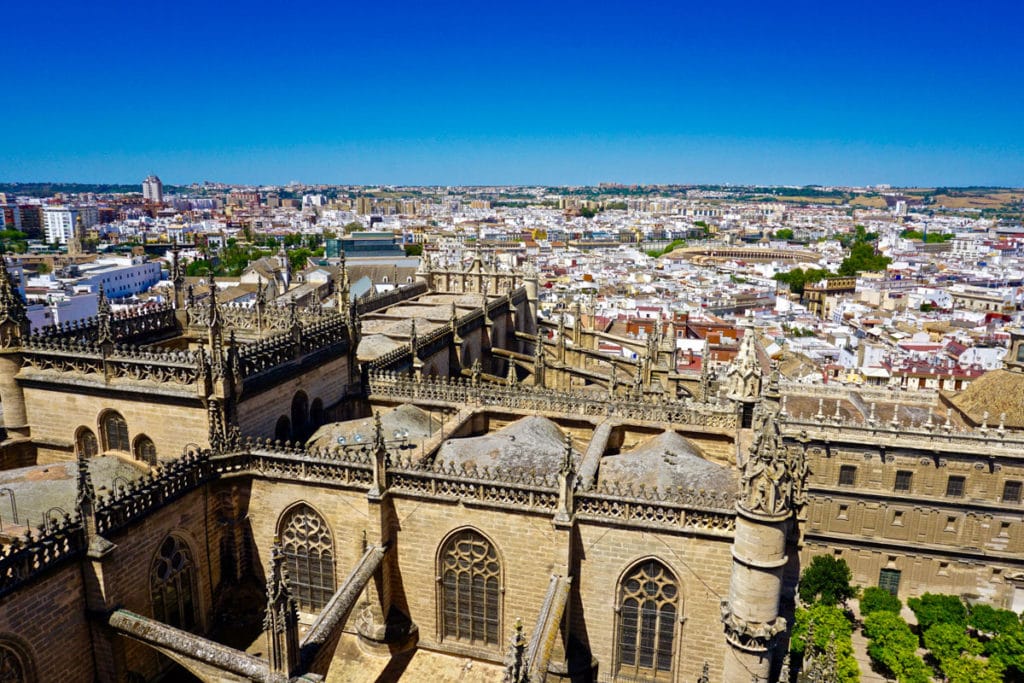 Views from the Giralda Tower, Seville