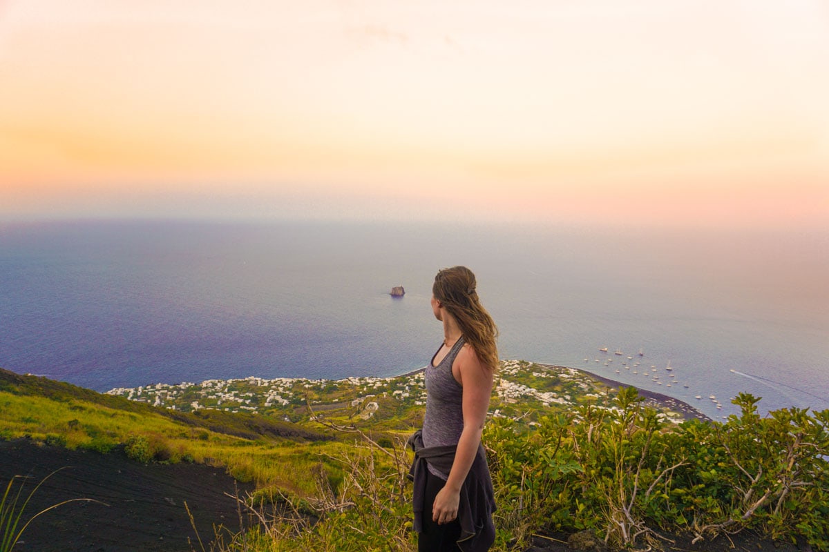 Hiking Stromboli Volcano, Sicily