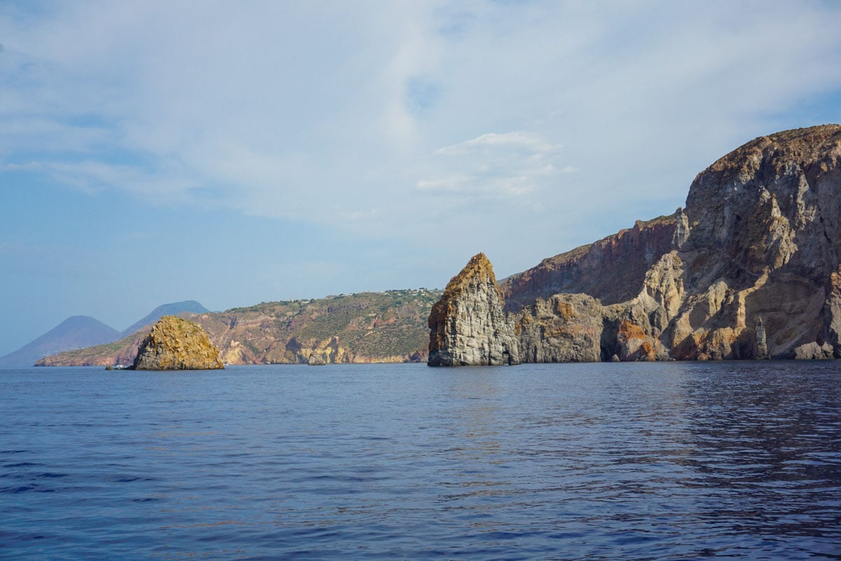 Beautiful views in Sicily's Aeolian Islands