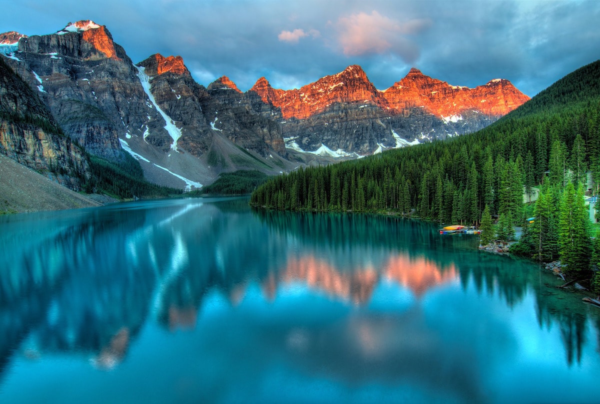 Lake Moraine, Alberta, Canada