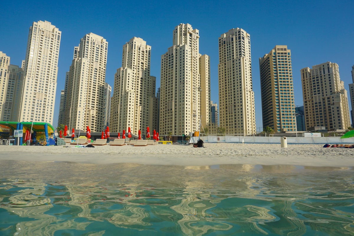 JBR Beach, Dubai