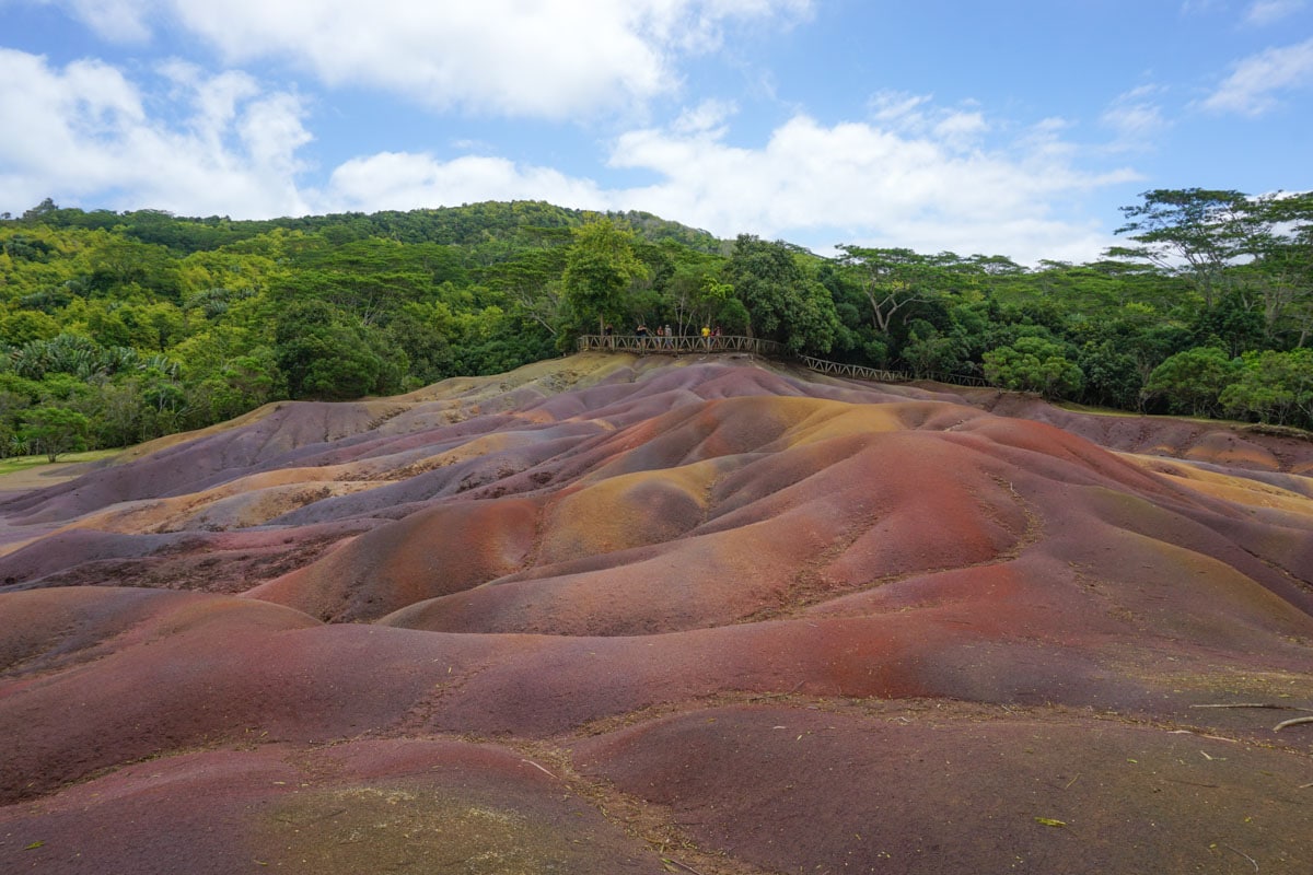 Seven Coloured Earths, Chamarel, Mauritius