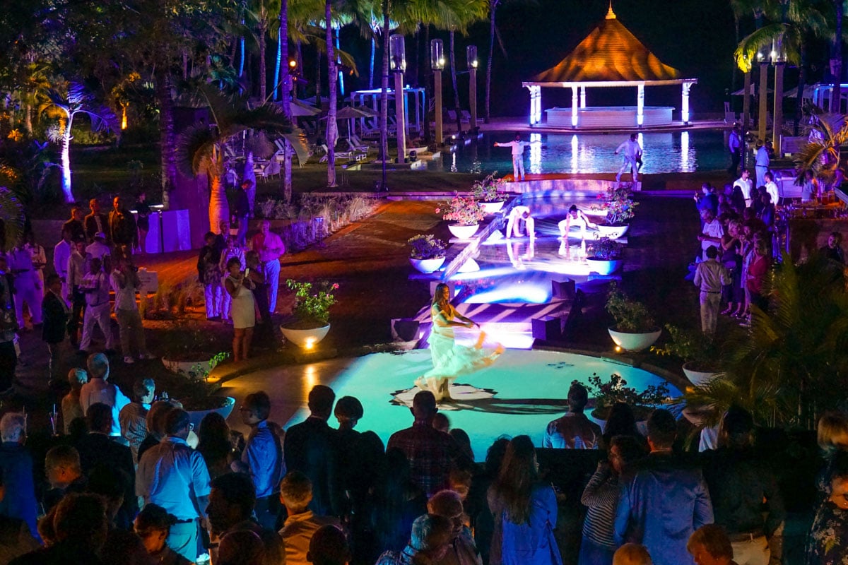 The incredible relaunch party at Heritage Le Telfair, Mauritius