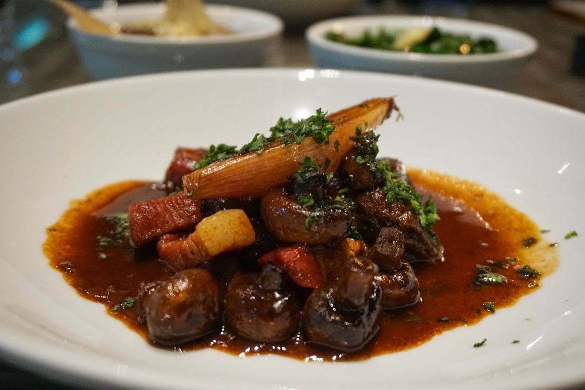 Boeuf bourguignon at Hotel Du Vin Wimbledon 