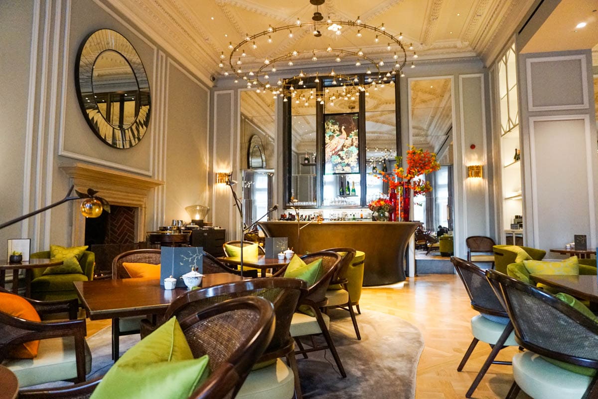 The Rosebery Lounge at the Mandarin Oriental, London