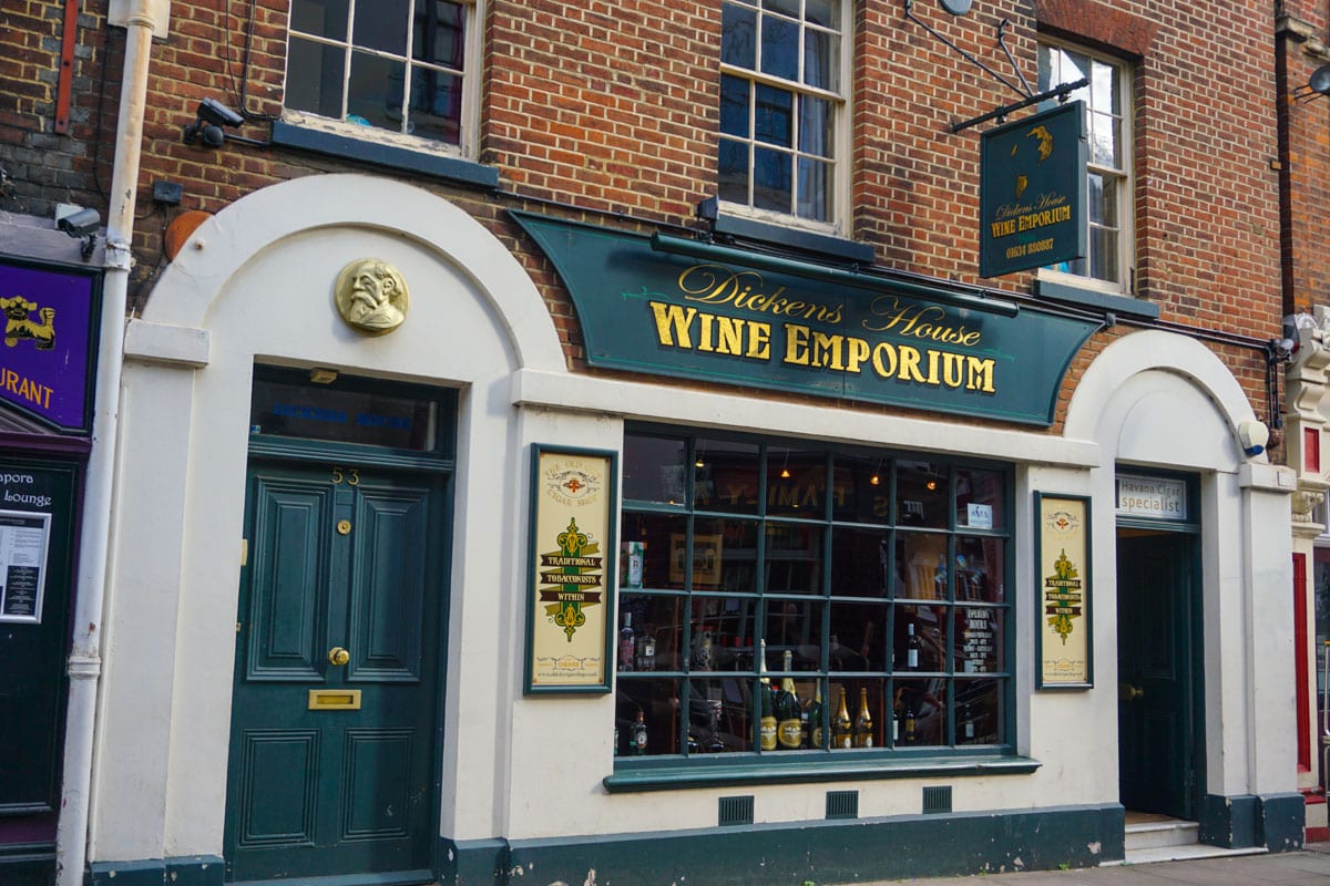 Dickens House Wine Emporium, Rochester