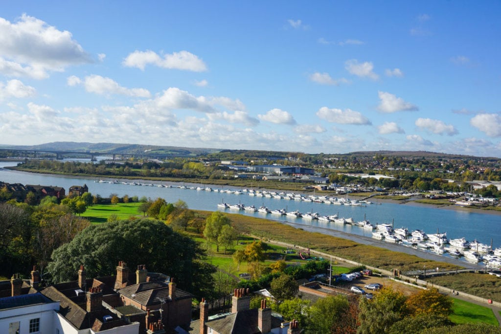 Views from Rochester Castle