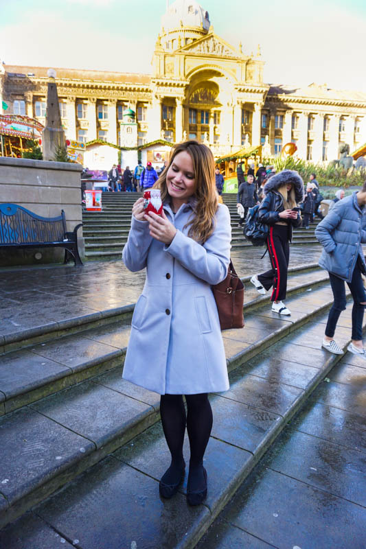 Gluhwein time at Birmingham Christmas Market